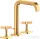 Hansgrohe AXOR CITTERIO E 3 üléses mosdó csaptelep automata leeresztővel,polírozott arany hatású 36108990