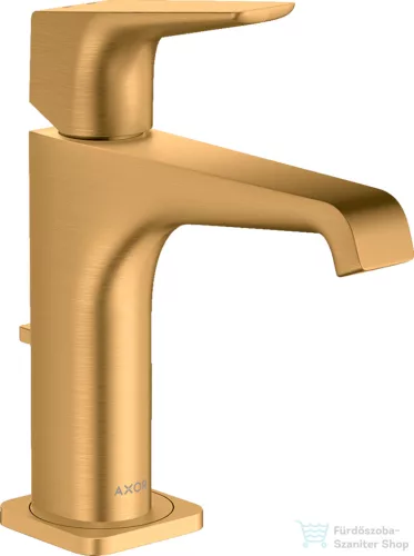 Hansgrohe AXOR CITTERIO E mosdó csaptelep automata leeresztővel,szálcsiszolt arany hatású 36110250