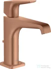 Hansgrohe AXOR CITTERIO E mosdó csaptelep automata leeresztővel,szálcsiszolt vörös arany hatású 36110310