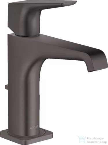 Hansgrohe AXOR CITTERIO E mosdó csaptelep automata leeresztővel,szálcsiszolt fekete króm 36110340