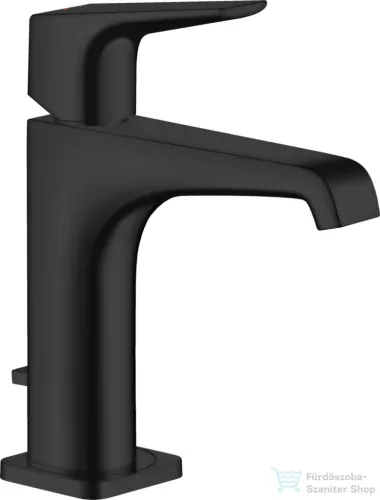 Hansgrohe AXOR CITTERIO E mosdó csaptelep automata leeresztővel,matt fekete 36110670