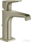 Hansgrohe AXOR CITTERIO E mosdó csaptelep automata leeresztővel,szálcsiszolt nikkel 36110820