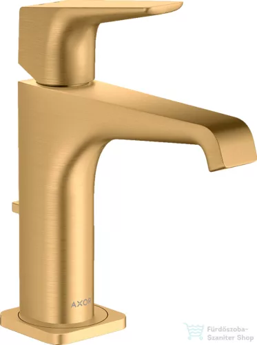 Hansgrohe AXOR CITTERIO E mosdó csaptelep automata leeresztővel,szálcsiszolt sárgaréz hatású 36110950