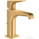 Hansgrohe AXOR CITTERIO E mosdó csaptelep automata leeresztővel,szálcsiszolt sárgaréz hatású 36110950