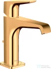 Hansgrohe AXOR CITTERIO E mosdó csaptelep automata leeresztővel,polírozott arany hatású 36110990