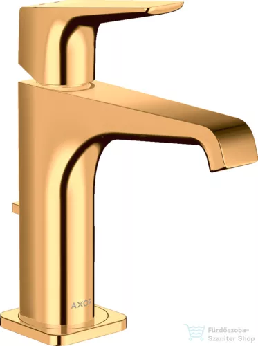 Hansgrohe AXOR CITTERIO E mosdó csaptelep automata leeresztővel,polírozott arany hatású 36110990