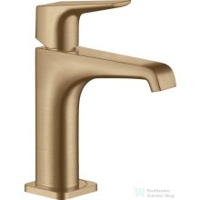   Hansgrohe AXOR CITTERIO E mosdó csaptelep nem zárható leeresztővel,szálcsiszolt bronz 36111140
