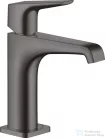 Hansgrohe AXOR CITTERIO E mosdó csaptelep nem zárható leeresztővel,szálcsiszolt fekete króm 36111340