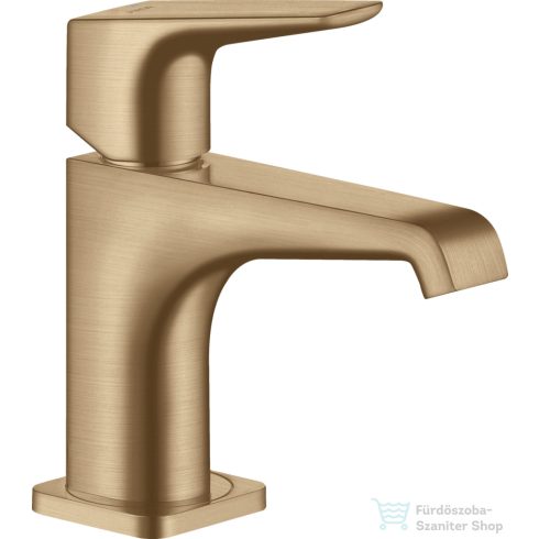 Hansgrohe AXOR CITTERIO E mosdó csaptelep nem zárható leeresztővel,szálcsiszolt bronz 36112140