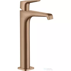   Hansgrohe AXOR CITTERIO E magasított mosdó csaptelep nem zárható leeresztővel,szálcsiszolt vörös arany hatású 36113310
