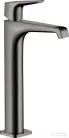 Hansgrohe AXOR CITTERIO E magasított mosdó csaptelep nem zárható leeresztővel,polírozott fekete króm 36113330