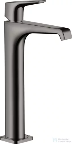 Hansgrohe AXOR CITTERIO E magasított mosdó csaptelep nem zárható leeresztővel,polírozott fekete króm 36113330
