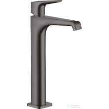   Hansgrohe AXOR CITTERIO E magasított mosdó csaptelep nem zárható leeresztővel,szálcsiszolt fekete króm 36113340