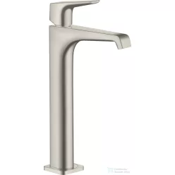   Hansgrohe AXOR CITTERIO E magasított mosdó csaptelep nem zárható leeresztővel,rozsdamentes acél hatású 36113800