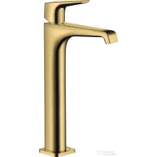   Hansgrohe AXOR CITTERIO E magasított mosdó csaptelep nem zárható leeresztővel,polírozott arany hatású 36113990