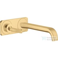   Hansgrohe AXOR Citterio E Falsík alatti mosdó csaptelep nem zárható leeresztővel,szálcsiszolt arany hatású 36114250