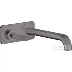   Hansgrohe AXOR Citterio E Falsík alatti mosdó csaptelep nem zárható leeresztővel,szálcsiszolt fekete króm 36114340