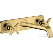   Hansgrohe AXOR Citterio E falsík alatti mosdó csaptelep nem zárható leeresztővel,polírozott arany hatású 36115990