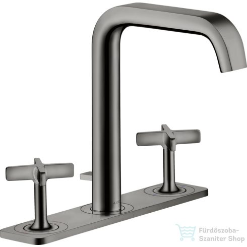 Hansgrohe AXOR CITTERIO E 3 üléses mosdó csaptelep automata leeresztővel,polírozott fekete króm 36116330