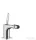 Hansgrohe AX Citterio E egykaros bidécsaptelep automata lefolyó-garnitúrával 36120000