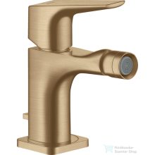   Hansgrohe AXOR Citterio E bidé csaptelep automata leeresztővel,szálcsiszolt bronz 36121140
