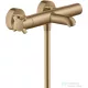 Hansgrohe AXOR Citterio E termosztátos kádtöltő csaptelep zuhanyszett nélkül,szálcsiszolt bronz 36140140