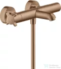 Hansgrohe AXOR Citterio E termosztátos kádtöltő csaptelep zuhanyszett nélkül,szálcsiszolt vörös arany hatású 36140310