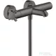 Hansgrohe AXOR Citterio E termosztátos kádtöltő csaptelep zuhanyszett nélkül,szálcsiszolt fekete króm 36140340