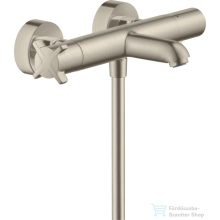   Hansgrohe AXOR Citterio E termosztátos kádtöltő csaptelep zuhanyszett nélkül,szálcsiszolt nikkel 36140820
