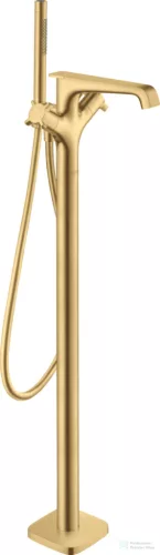 Hansgrohe AXOR CITTERIO E szabadon álló termosztátos kádtöltő csaptelep,szálcsiszolt arany hatású 36416250