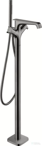 Hansgrohe AXOR CITTERIO E szabadon álló termosztátos kádtöltő csaptelep,polírozott fekete króm 36416330