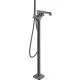 Hansgrohe AXOR CITTERIO E szabadon álló termosztátos kádtöltő csaptelep,szálcsiszolt fekete króm 36416340