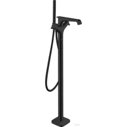   Hansgrohe AXOR CITTERIO E szabadon álló termosztátos kádtöltő csaptelep,matt fekete 36416670