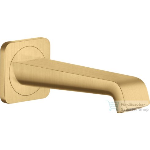 Hansgrohe AXOR Citterio E 18 cm-es kádtöltő,szálcsiszolt arany hatású 36425250