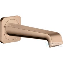   Hansgrohe AXOR Citterio E 18 cm-es kádtöltő,polírozott vörös arany hatású 36425300