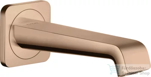 Hansgrohe AXOR Citterio E 18 cm-es kádtöltő,polírozott vörös arany hatású 36425300