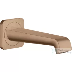   Hansgrohe AXOR Citterio E 18 cm-es kádtöltő,szálcsiszolt vörös arany hatású 36425310