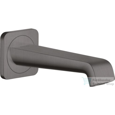 Hansgrohe AXOR Citterio E 18 cm-es kádtöltő,szálcsiszolt fekete króm 36425340