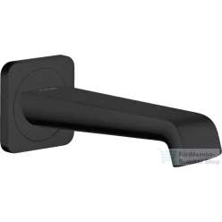   Hansgrohe AXOR Citterio E 18 cm-es kádtöltő,matt fekete 36425670
