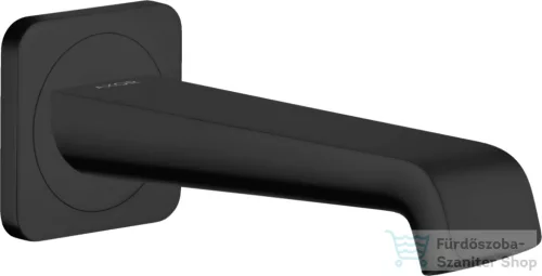 Hansgrohe AXOR Citterio E 18 cm-es kádtöltő,matt fekete 36425670