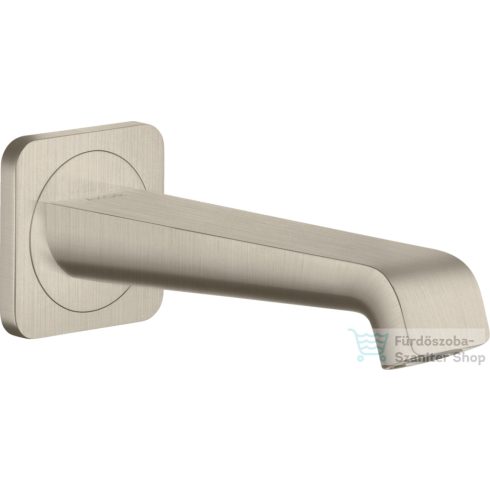 Hansgrohe AXOR Citterio E 18 cm-es kádtöltő,szálcsiszolt nikkel 36425820