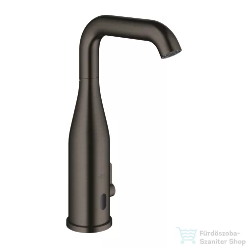 Grohe ESSENCE E elektromos mosdócsaptelep 1/2″, keverőegységgel,állítható hőmérséklet korlátozóval,Brushed Hard Graphite 36445AL0