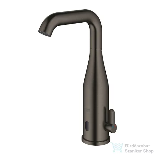 Grohe ESSENCE E elektromos mosdócsaptelep 1/2″, keverőegységgel,állítható hőmérséklet korlátozóval,Brushed Hard Graphite 36445AL0