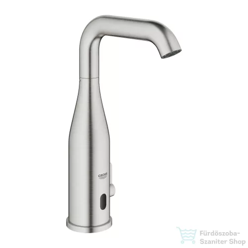 Grohe ESSENCE E elektromos mosdócsaptelep 1/2″, keverőegységgel,állítható hőmérséklet korlátozóval,Supersteel 36445DC0