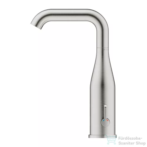 Grohe ESSENCE E elektromos mosdócsaptelep 1/2″, keverőegységgel,állítható hőmérséklet korlátozóval,Supersteel 36445DC0