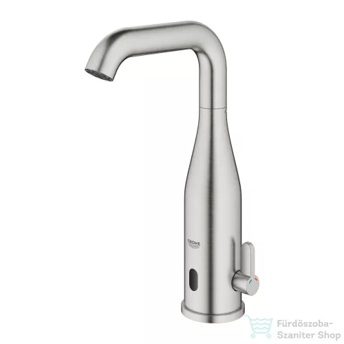 Grohe ESSENCE E elektromos mosdócsaptelep 1/2″, keverőegységgel,állítható hőmérséklet korlátozóval,Supersteel 36445DC0