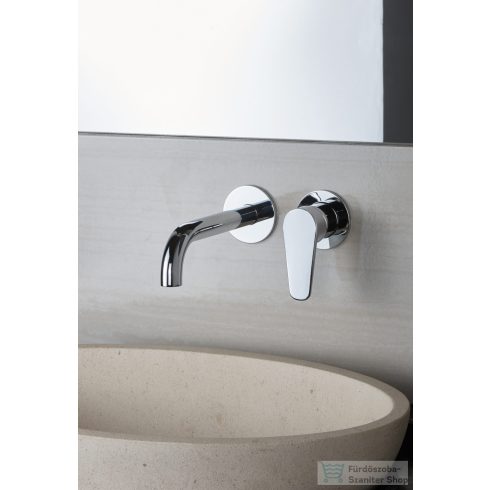 Bugnatese Century falsík alatti mosdó csaptelep 22 cm-es kifolyóval,click-clack leeresztővel,króm 3646SCCR