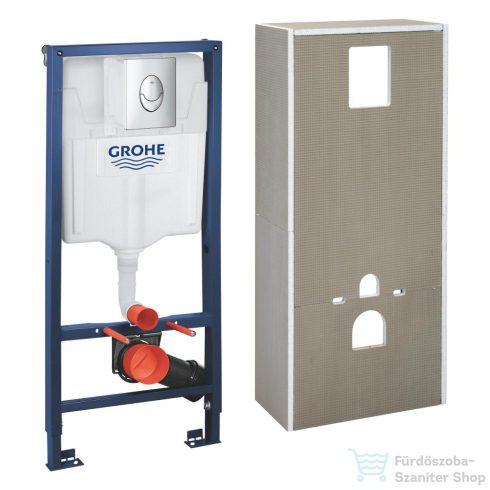 Grohe SOLIDO wc tartály szett függesztett wc-hez,Start króm nyomólappal,36529000