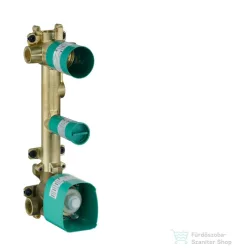   Hansgrohe Alaptest falsík alatti termosztátos modul 38 x 12, 2 fogyasztóhoz 36701180