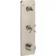 Hansgrohe AXOR Citterio E falsík alatti termosztátos kád/zuhany csaptelep,szálcsiszolt nikkel 36703820